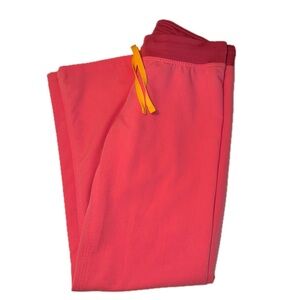 Figs Neon Pink Livingston Petite Scrub Pant